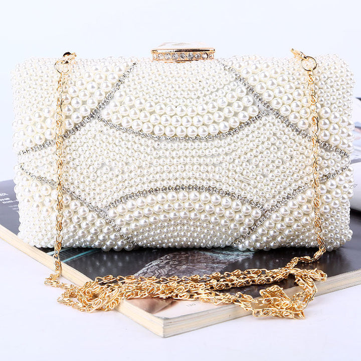 Lisbon Pearl Clutch Bag