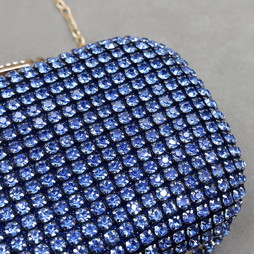 Lecce Diamond Encrusted Clutch Bag