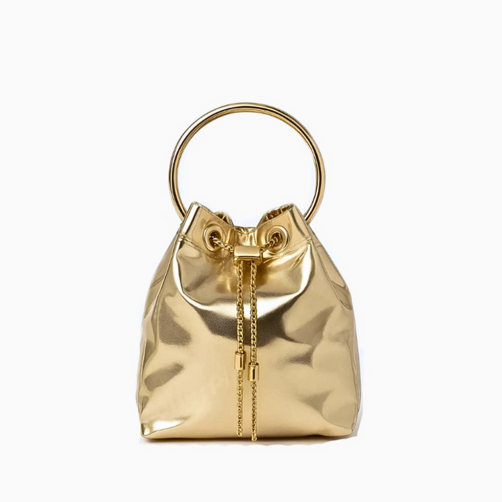 Athens Metallic Handbag