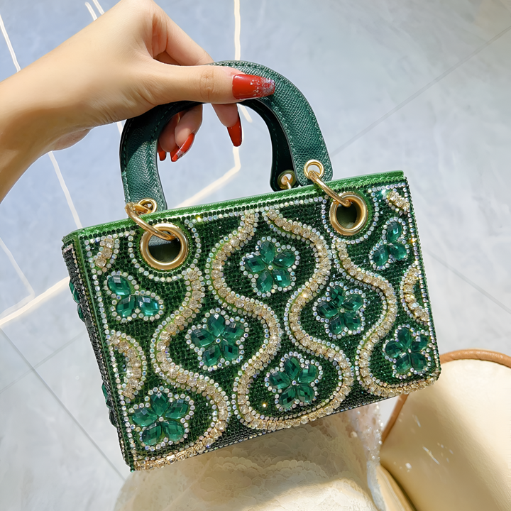 Saint-Tropez Emerald Handbag