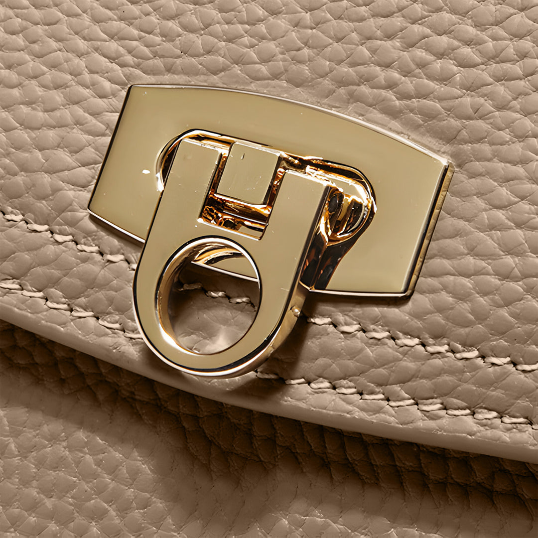 Västerås Structured Leather Handbag