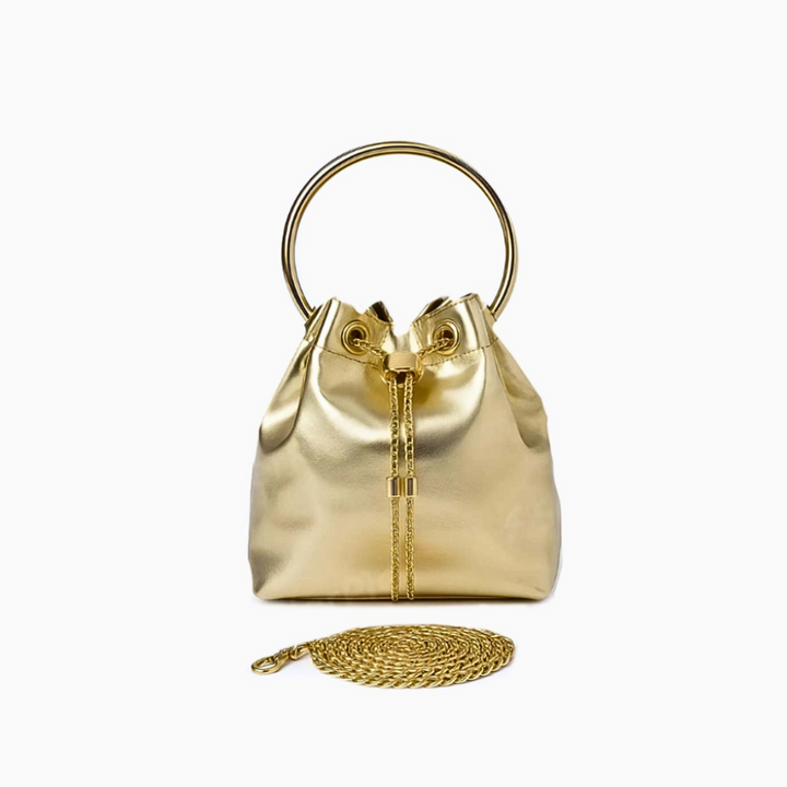 Athens Metallic Handbag