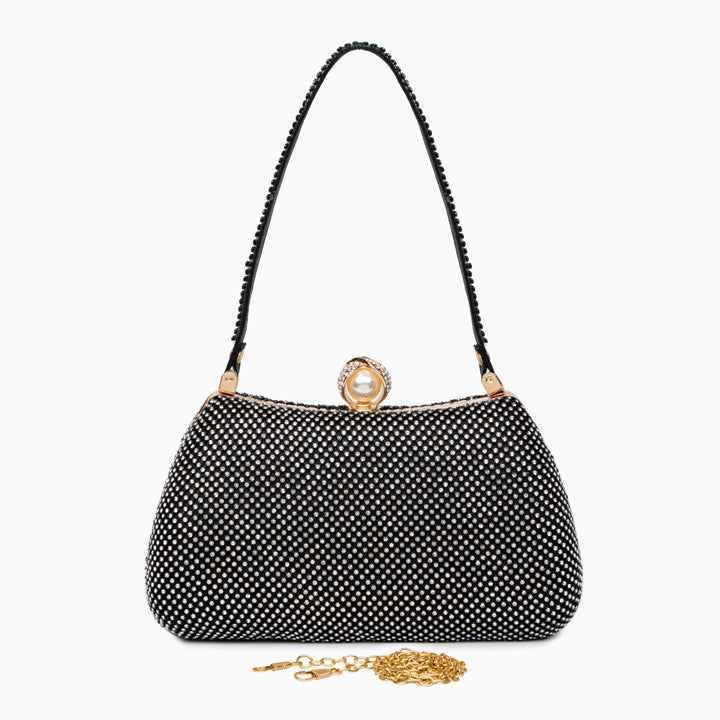 Parma Vintage Rhinestones Glitter Handbag