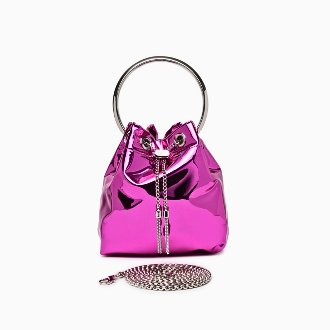 Athens Metallic Handbag