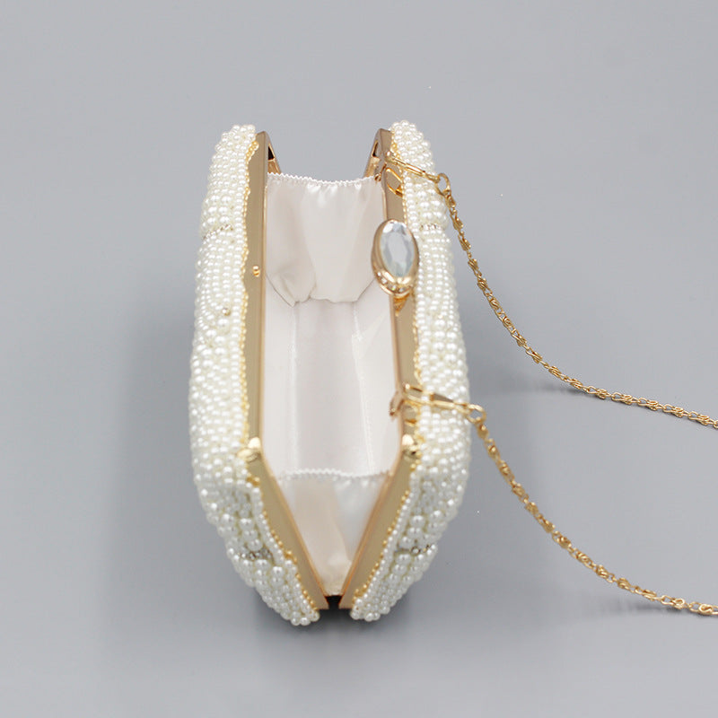 Lisbon Pearl Clutch Bag