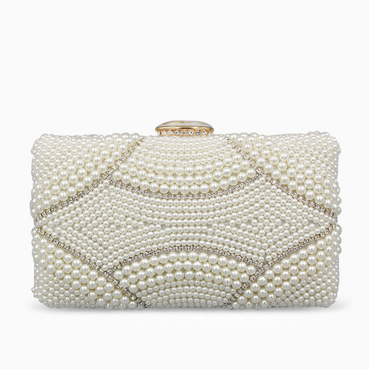 Lisbon Pearl Clutch Bag