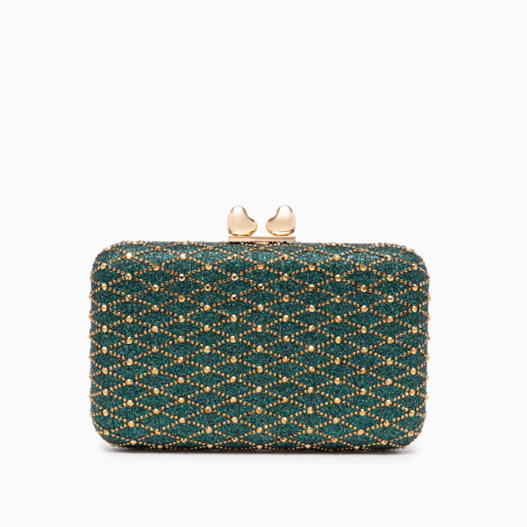 Lugano Lattice Clutch Bag