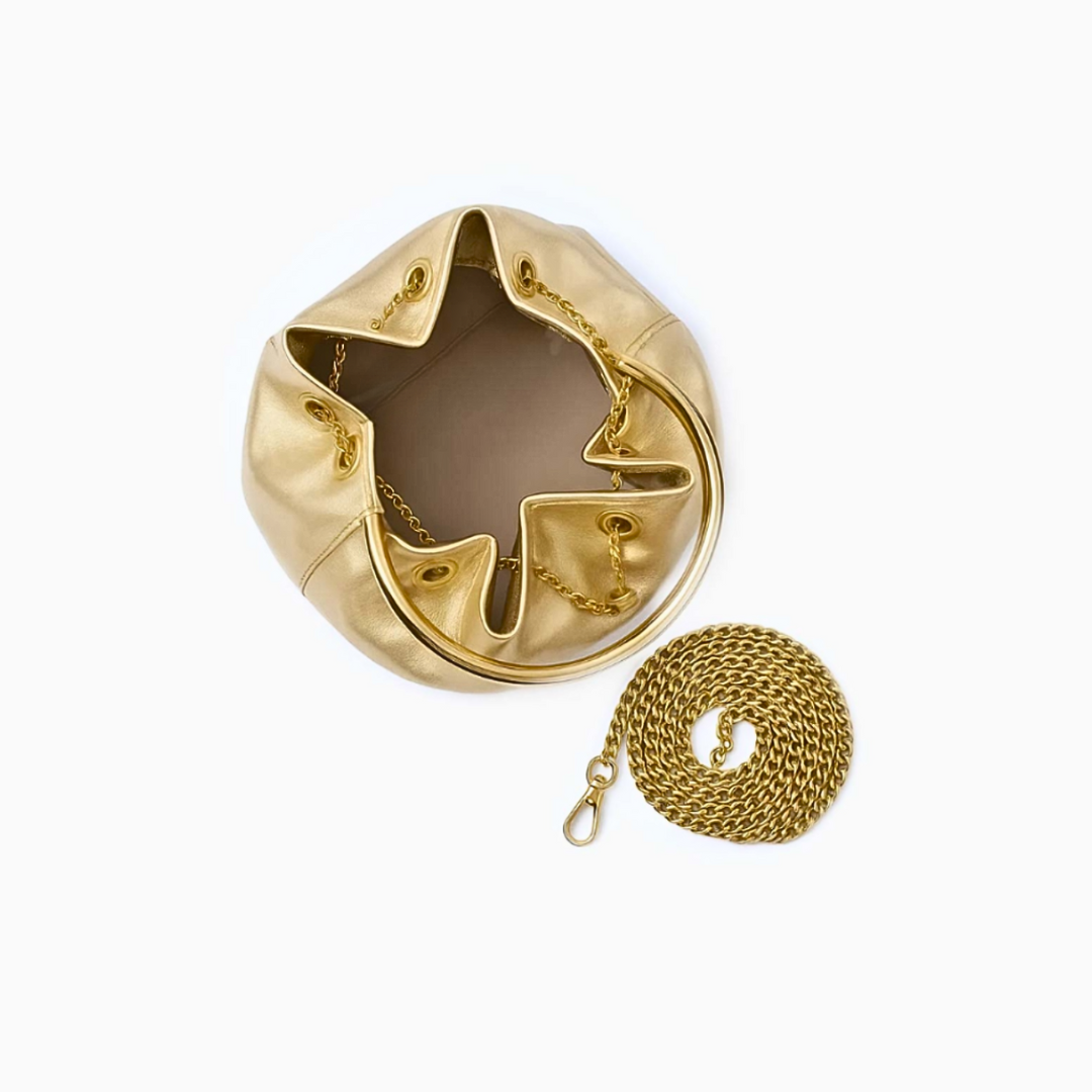 Athens Metallic Handbag