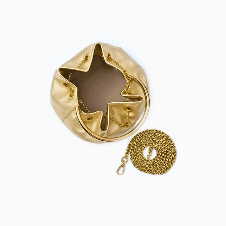 Athens Metallic Handbag