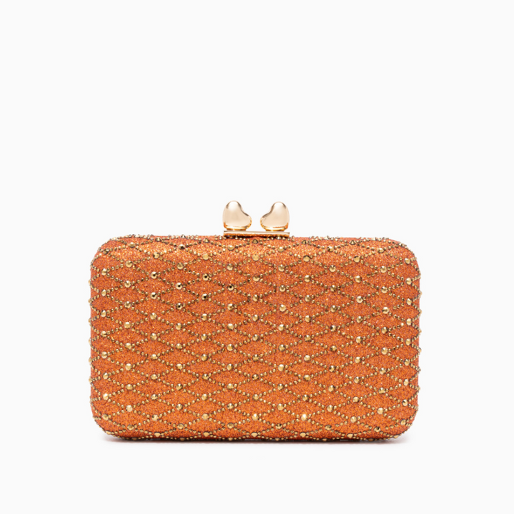 Lugano Lattice Clutch Bag