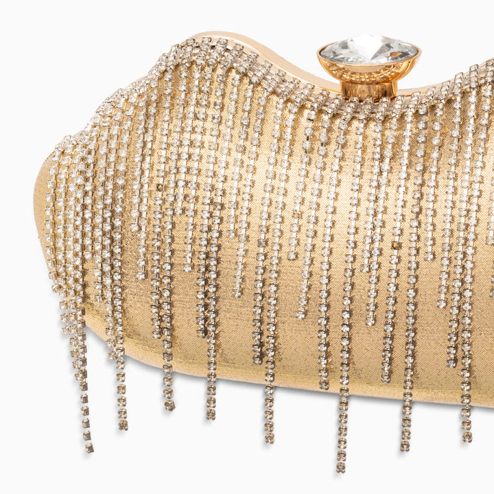Bilbao Fringe Clutch Bag