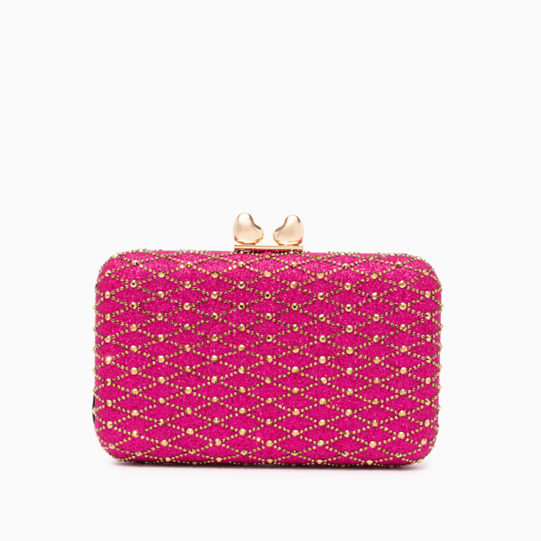 Lugano Lattice Clutch Bag