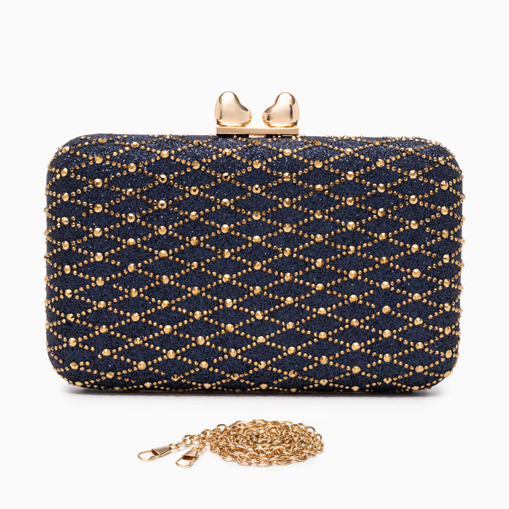 Lugano Lattice Clutch Bag