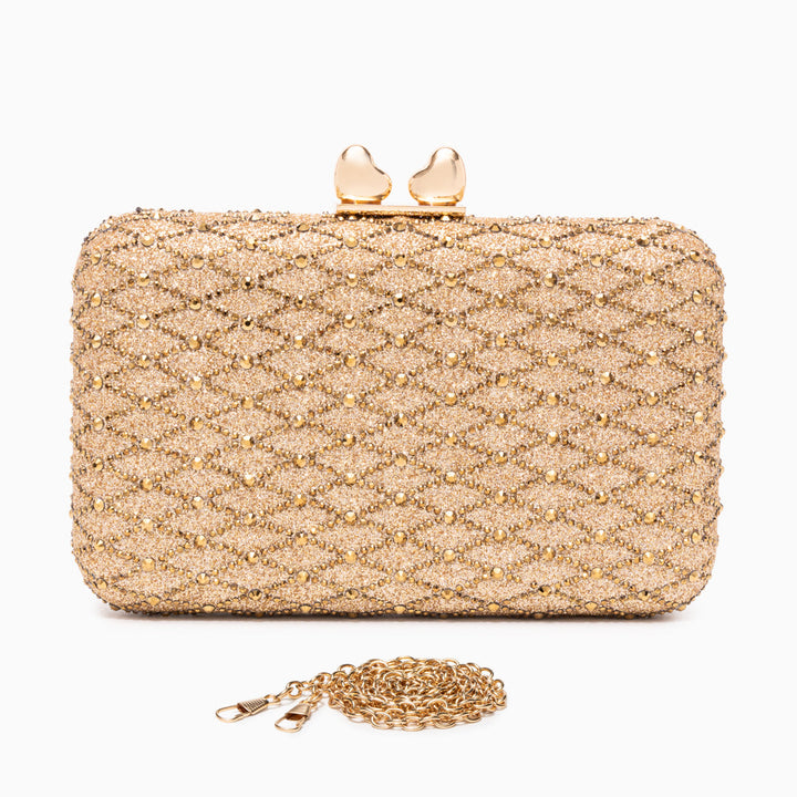 Lugano Lattice Clutch Bag