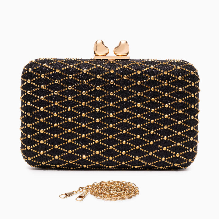 Lugano Lattice Clutch Bag
