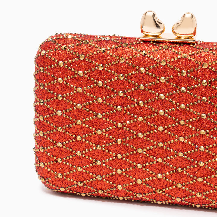 Lugano Lattice Clutch Bag