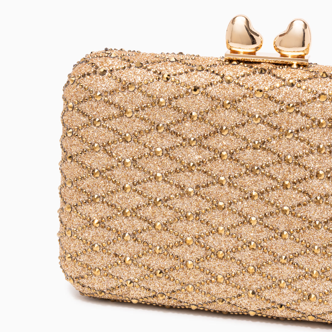 Lugano Lattice Clutch Bag
