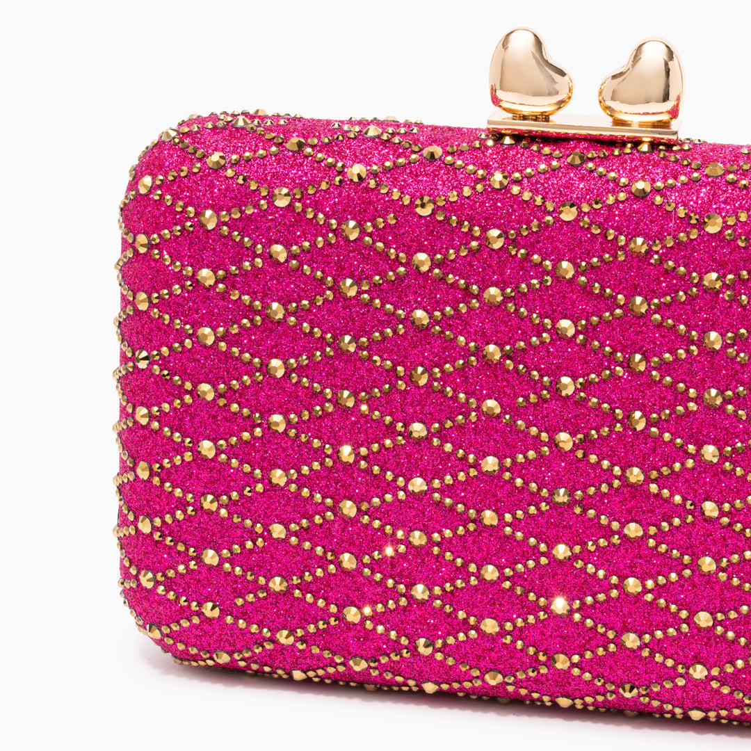 Lugano Lattice Clutch Bag