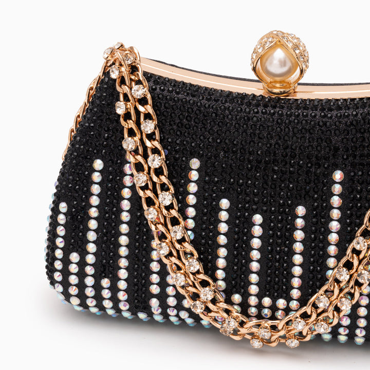 Melbourne Pearl-Glow Clutch Bag