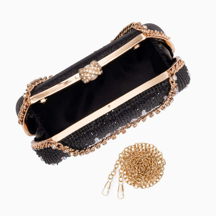 Melbourne Pearl-Glow Clutch Bag