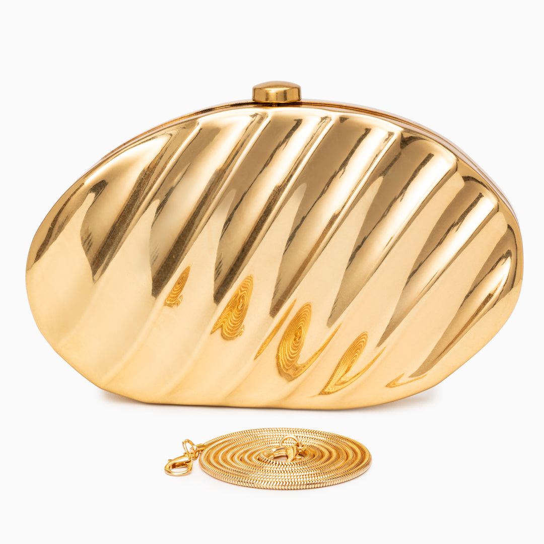 Marseille Shell Clutch Bag