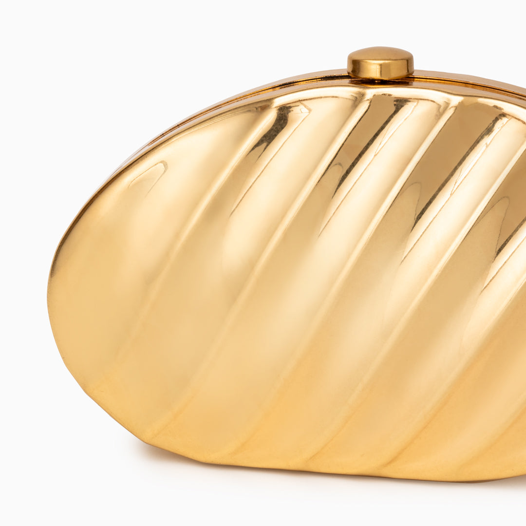 Marseille Shell Clutch Bag