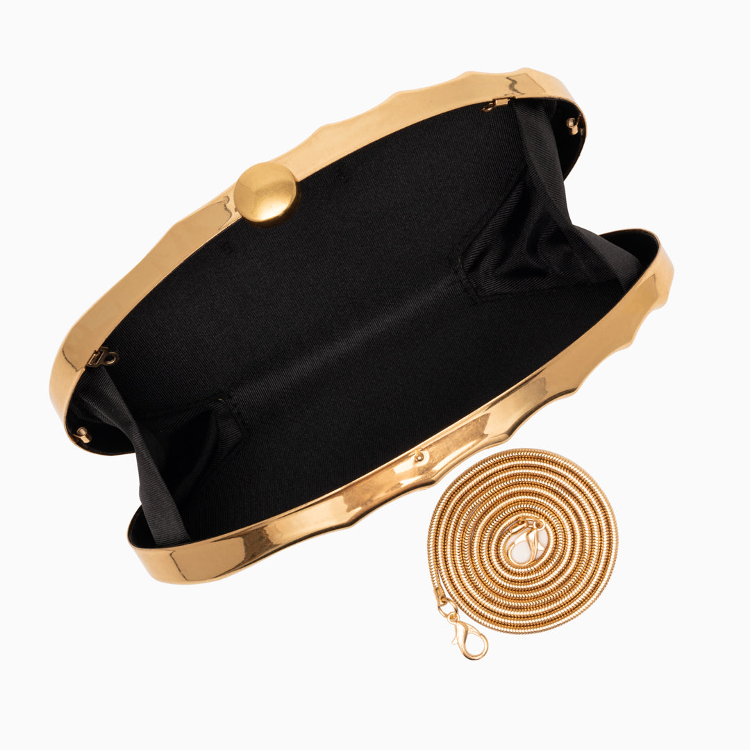 Marseille Shell Clutch Bag