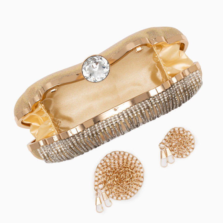Bilbao Fringe Clutch Bag