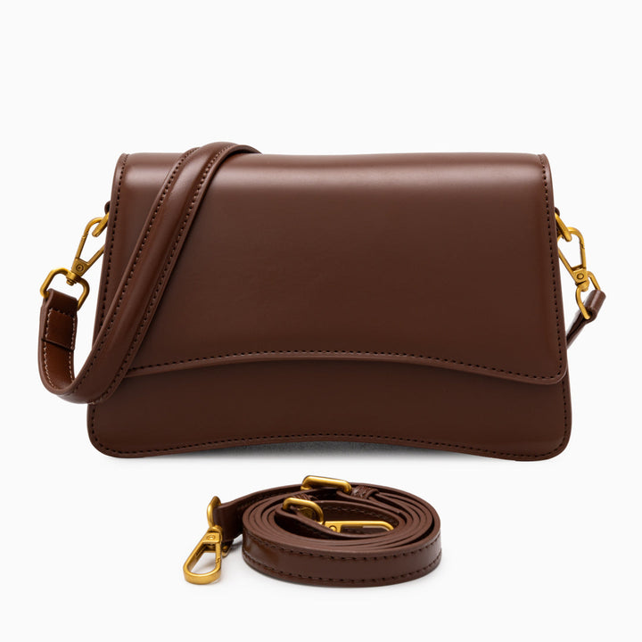 Tromsø Sleek Leather Shoulder Bag