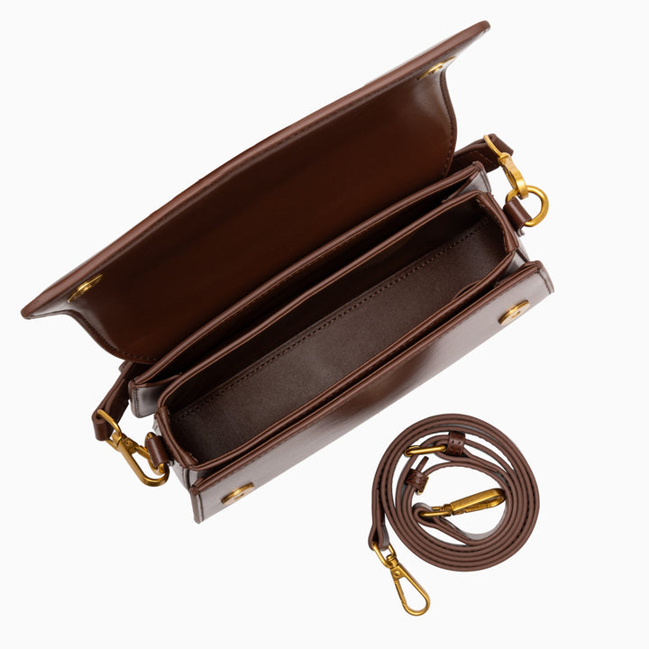 Tromsø Sleek Leather Shoulder Bag