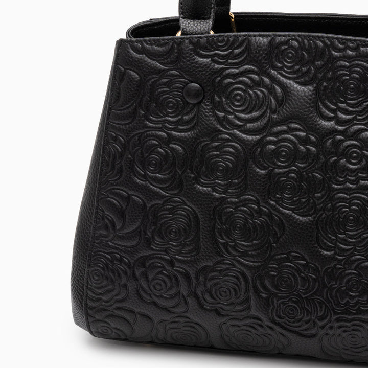 Salzburg Floral Embossed Handbag