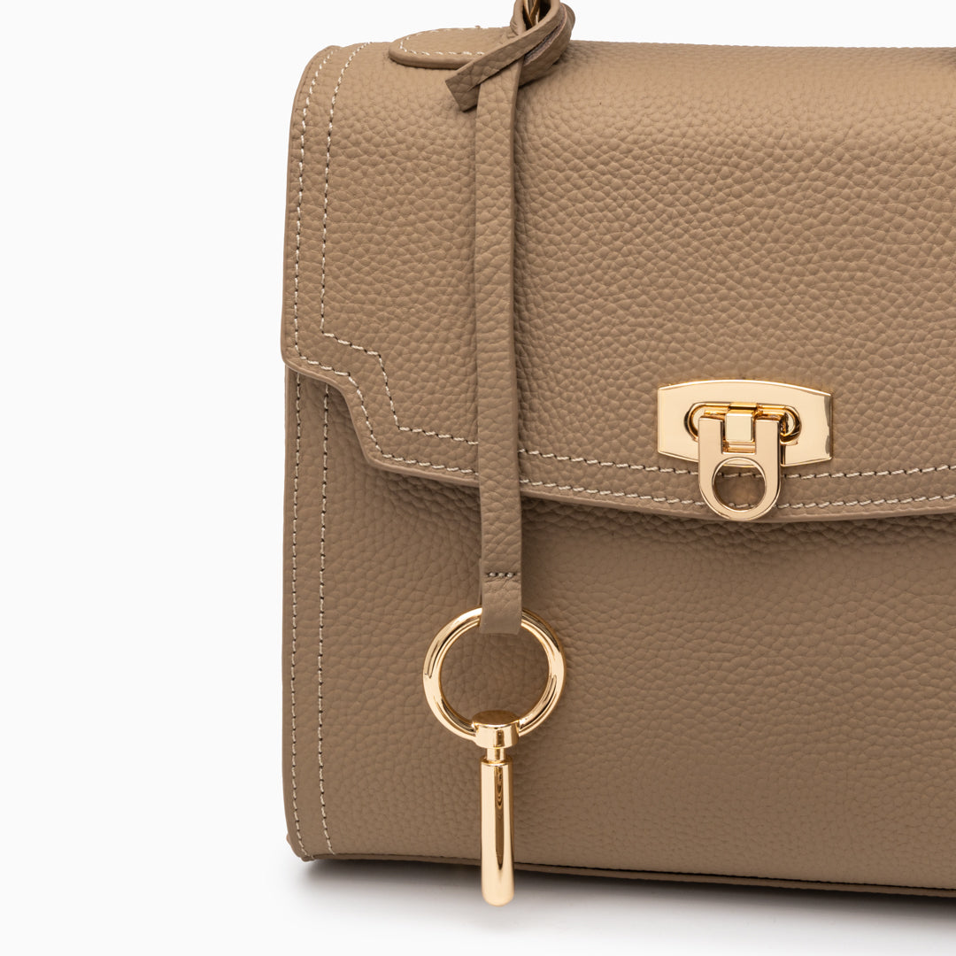 Västerås Structured Leather Handbag