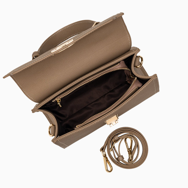 Västerås Structured Leather Handbag
