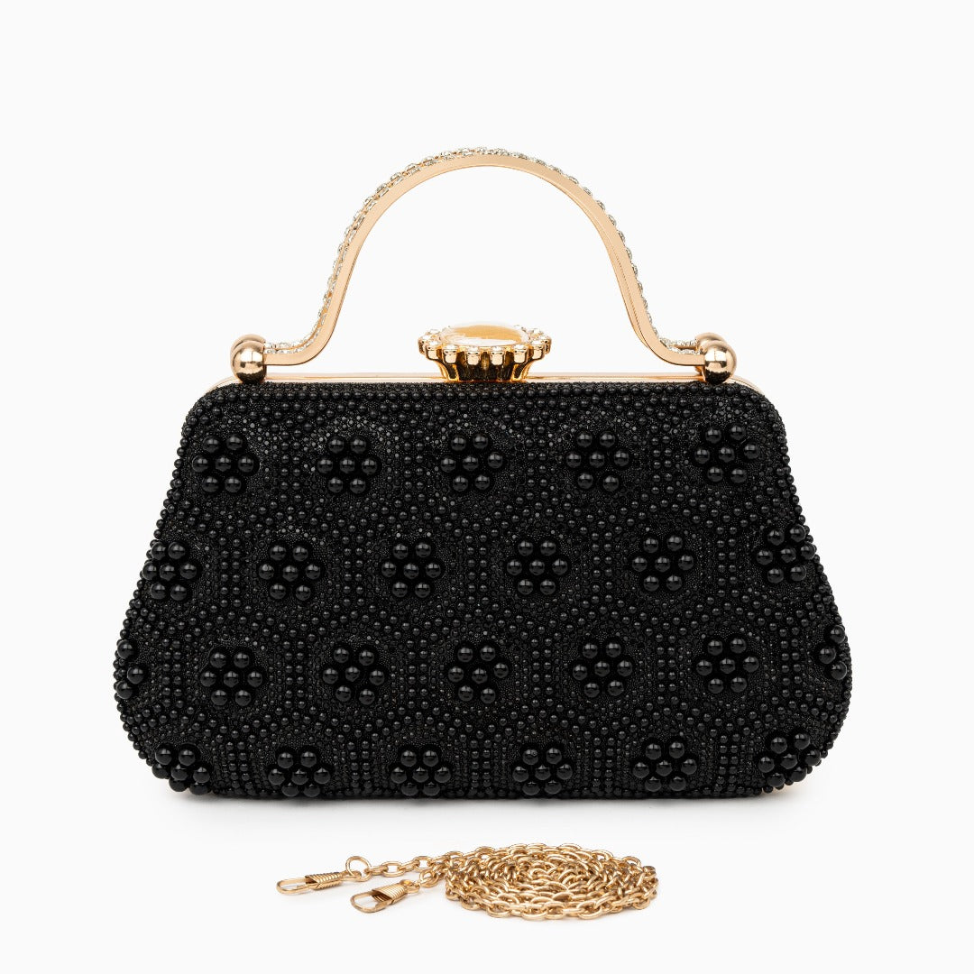 Bologna Pearl Clutch Bag