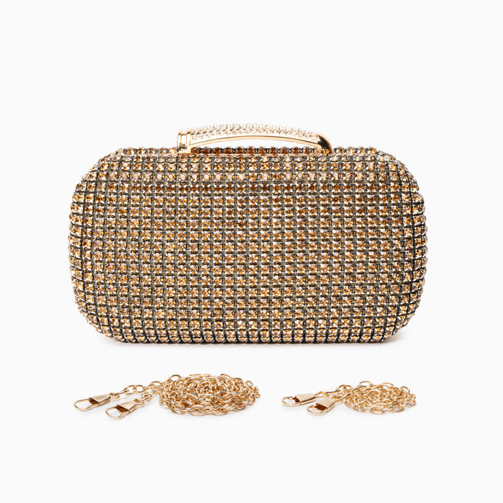 Lecce Diamond Encrusted Clutch Bag