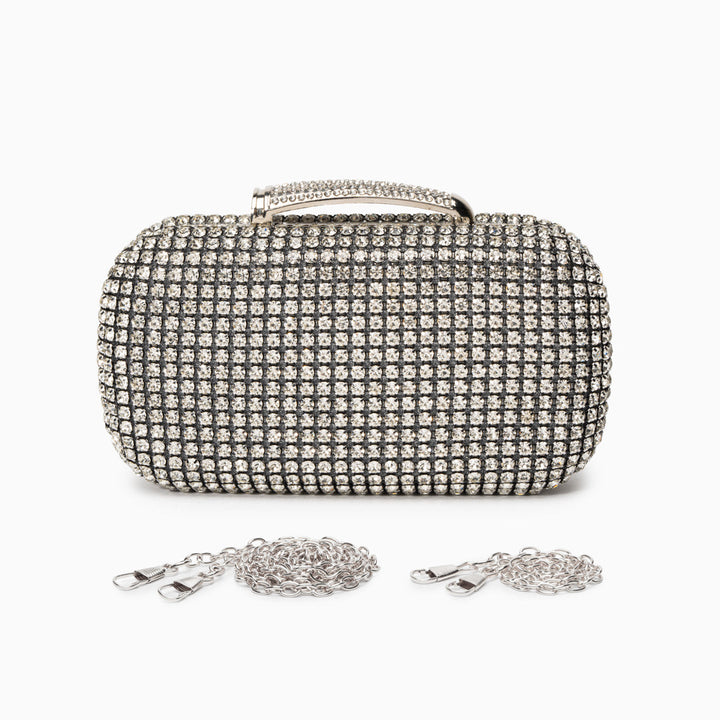 Lecce Diamond Encrusted Clutch Bag