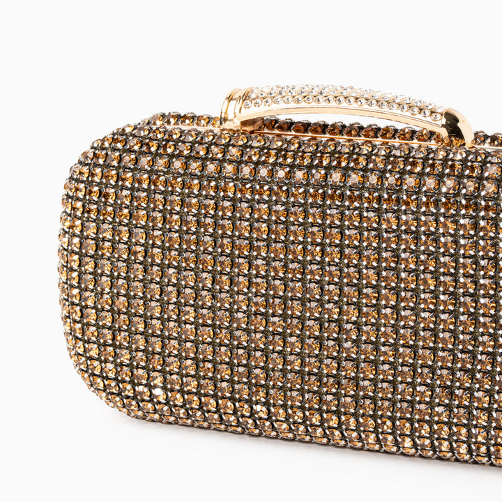 Lecce Diamond Encrusted Clutch Bag