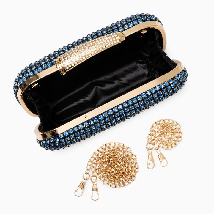 Lecce Diamond Encrusted Clutch Bag
