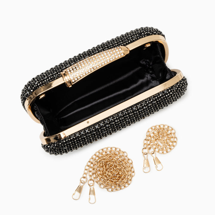 Lecce Diamond Encrusted Clutch Bag