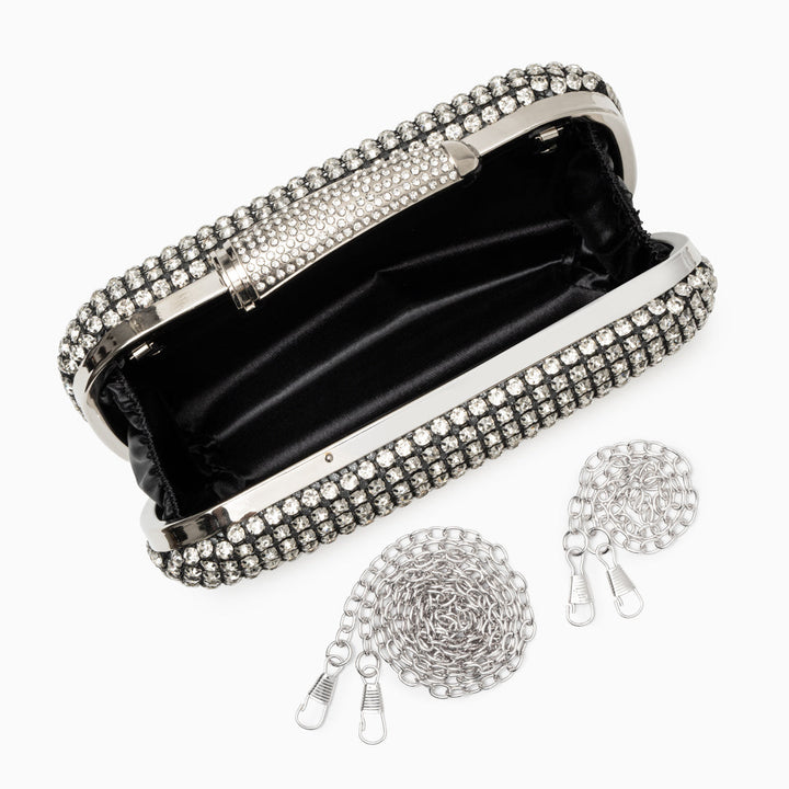 Lecce Diamond Encrusted Clutch Bag