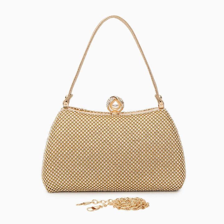 Parma Vintage Rhinestones Glitter Handbag