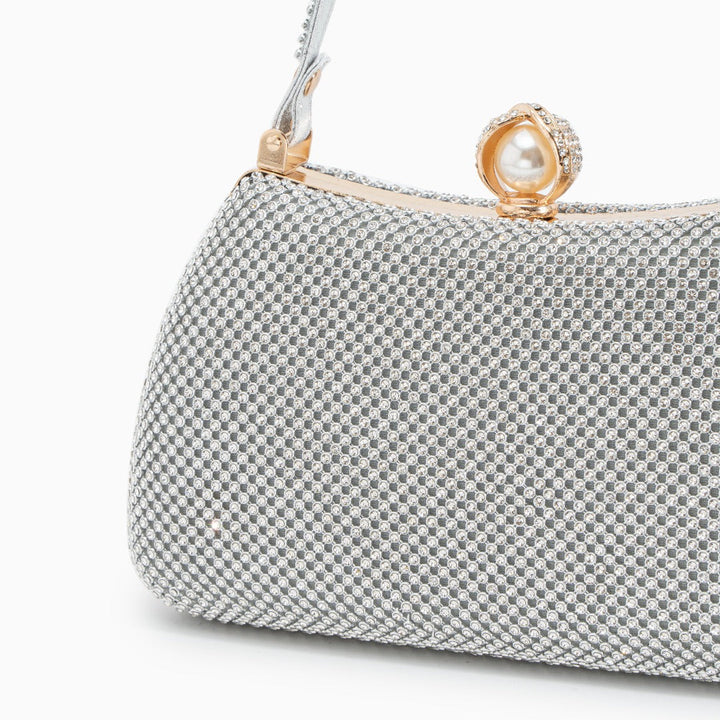 Parma Vintage Rhinestones Glitter Handbag