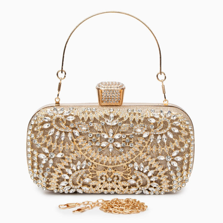 Santorini Flower Clutch Bag