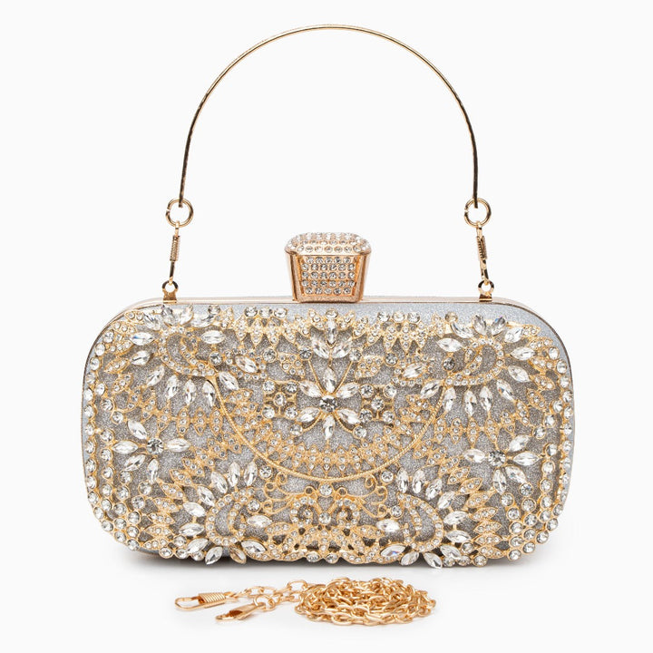 Santorini Flower Clutch Bag