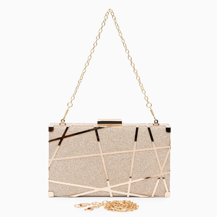 Marbella Geometric Clutch Bag