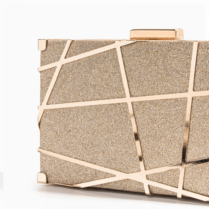 Marbella Geometric Clutch Bag