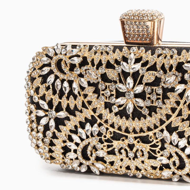 Santorini Flower Clutch Bag