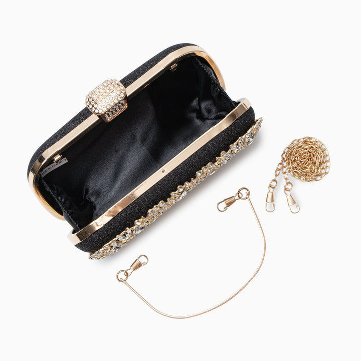 Santorini Flower Clutch Bag