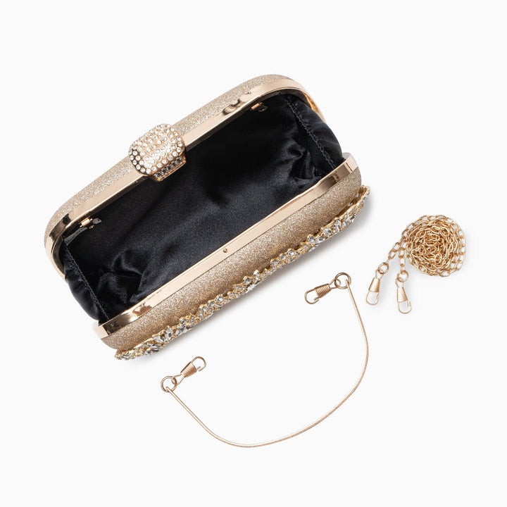 Santorini Flower Clutch Bag