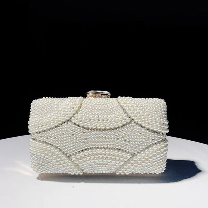 Lisbon Pearl Clutch Bag